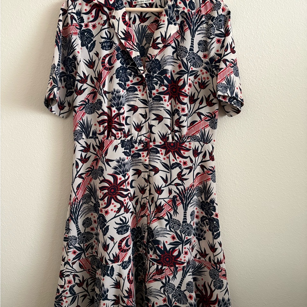 Scotch & Soda Multicolor Floral Mini Dress